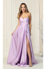 Classy Bridesmaid Satin Dress