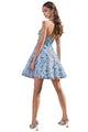 Cocktail Dress 2025 Sweetheart Corset Formal Evening Gown - Paris Blue / 4 - Prom