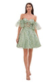 Cocktail Dress 2025 Sweetheart Corset Formal Evening Gown - Sage / 4 - Prom
