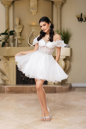 Cocktail Dress Sweetheart A-Line Semi-Formal By May Queen MQ2164