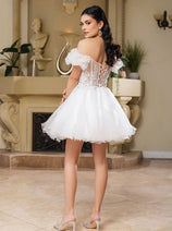 Cocktail Dress Sweetheart A-Line Semi-Formal By May Queen MQ2164