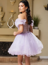 Cocktail Dress Sweetheart A-Line Semi-Formal By May Queen MQ2164