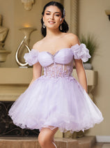 Cocktail Dress Sweetheart A-Line Semi-Formal By May Queen MQ2164