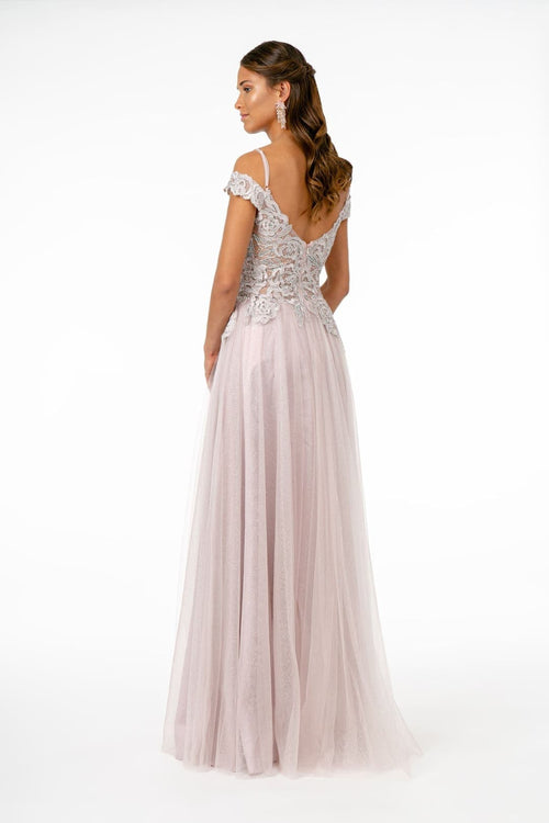 A-line Plus Size Evening Gown