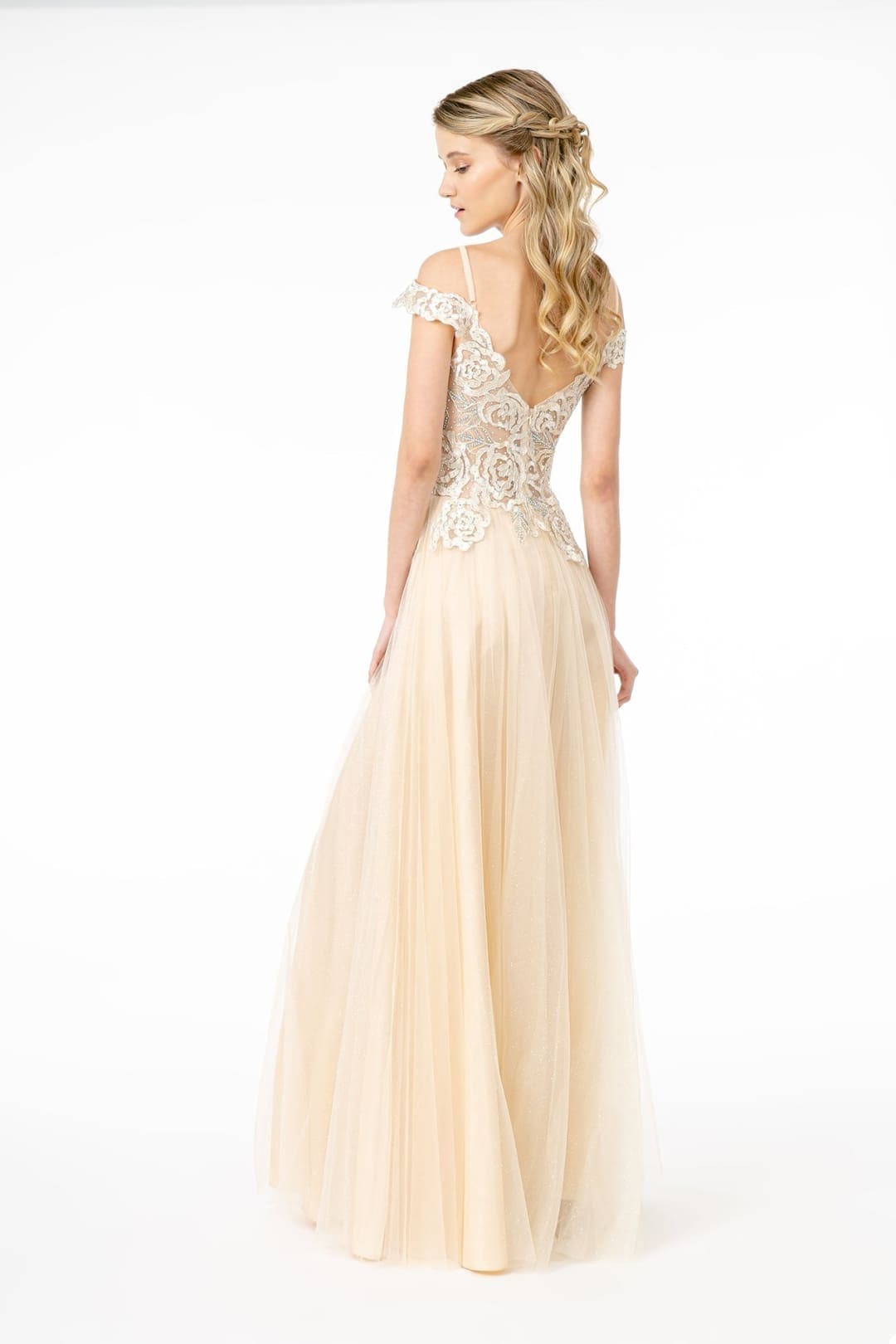 A-line Plus Size Evening Gown