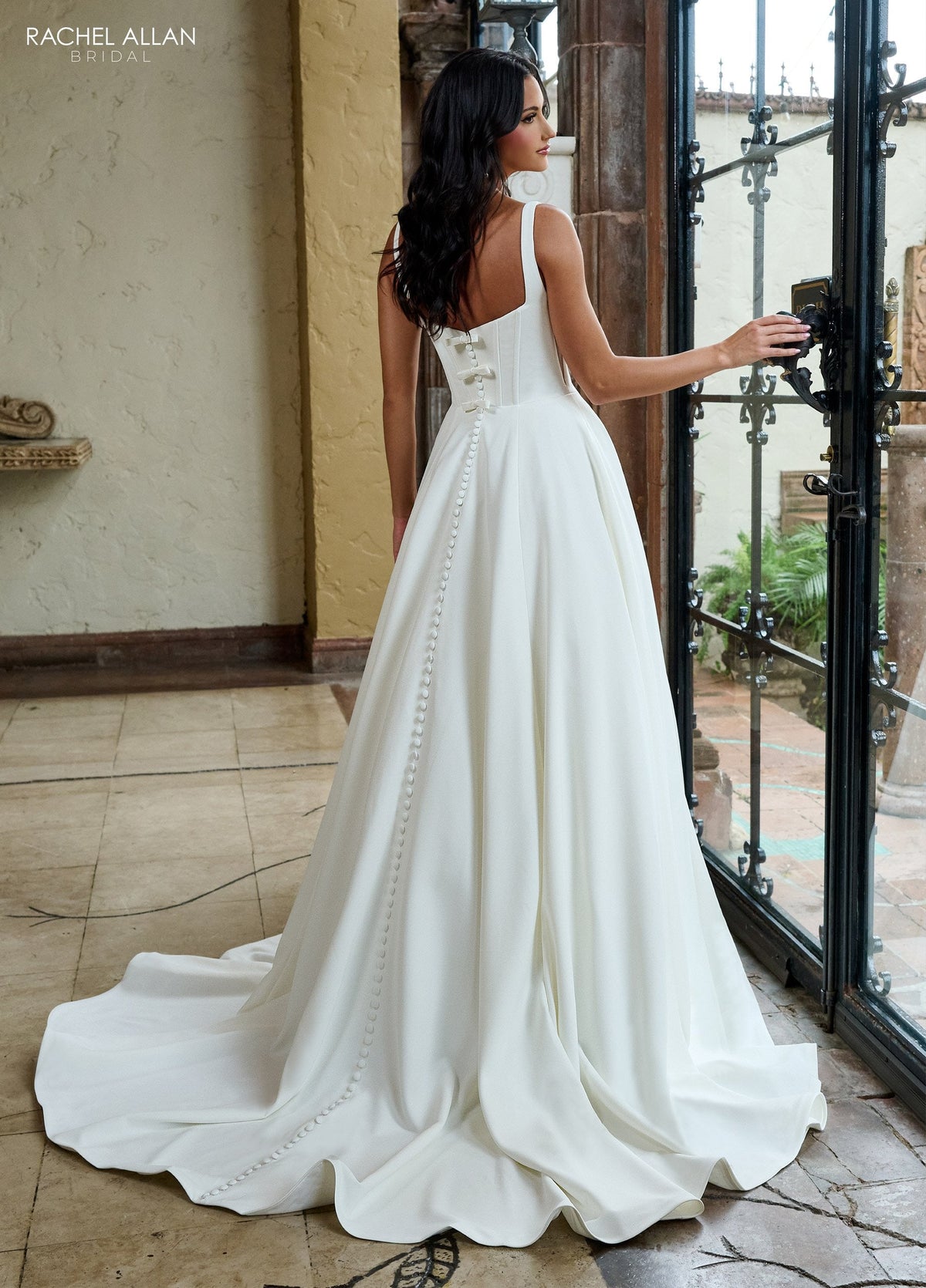 Rachel Allan IVORY NUDE Old Dress