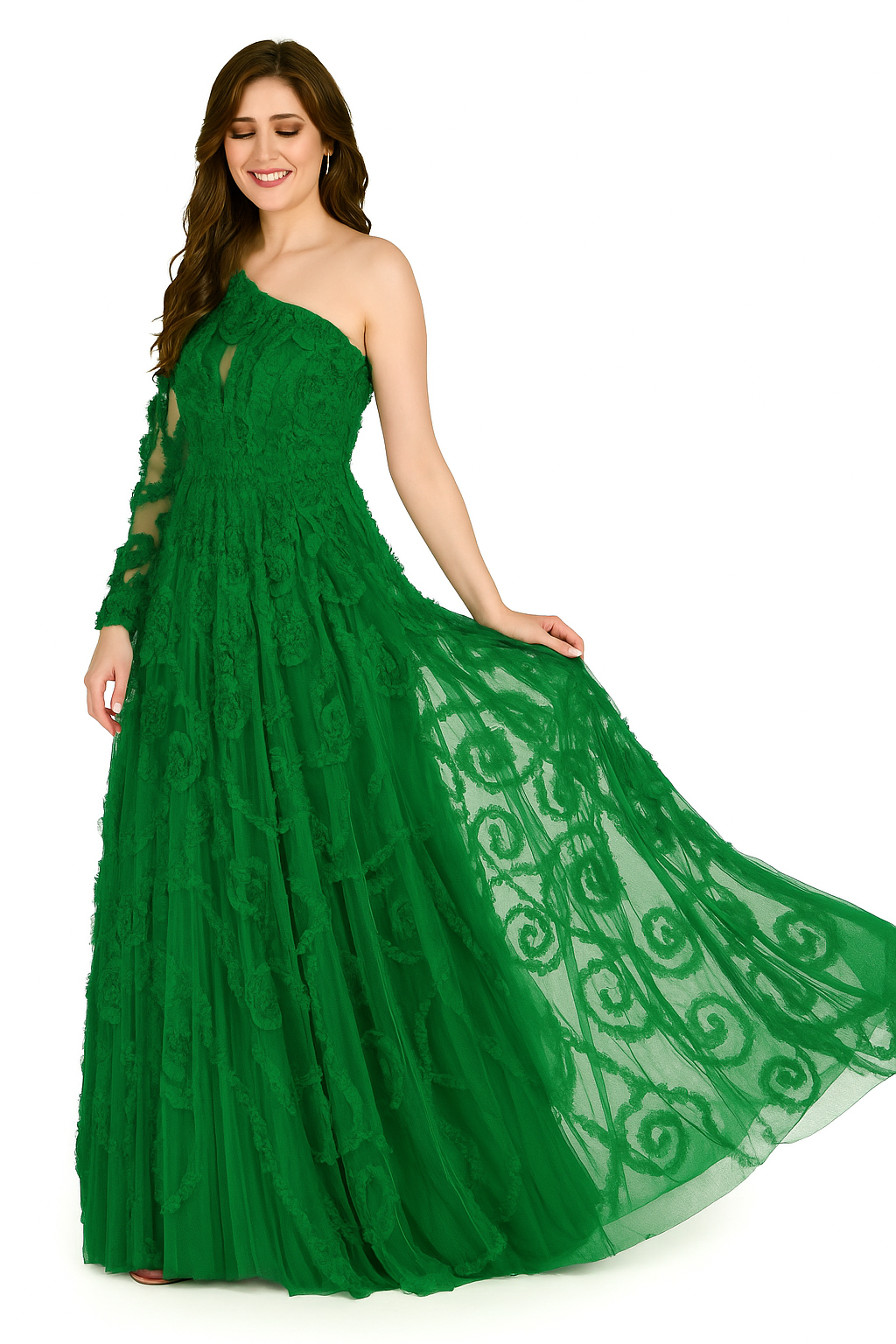 Vestido de alta costura CF19200132 de FG