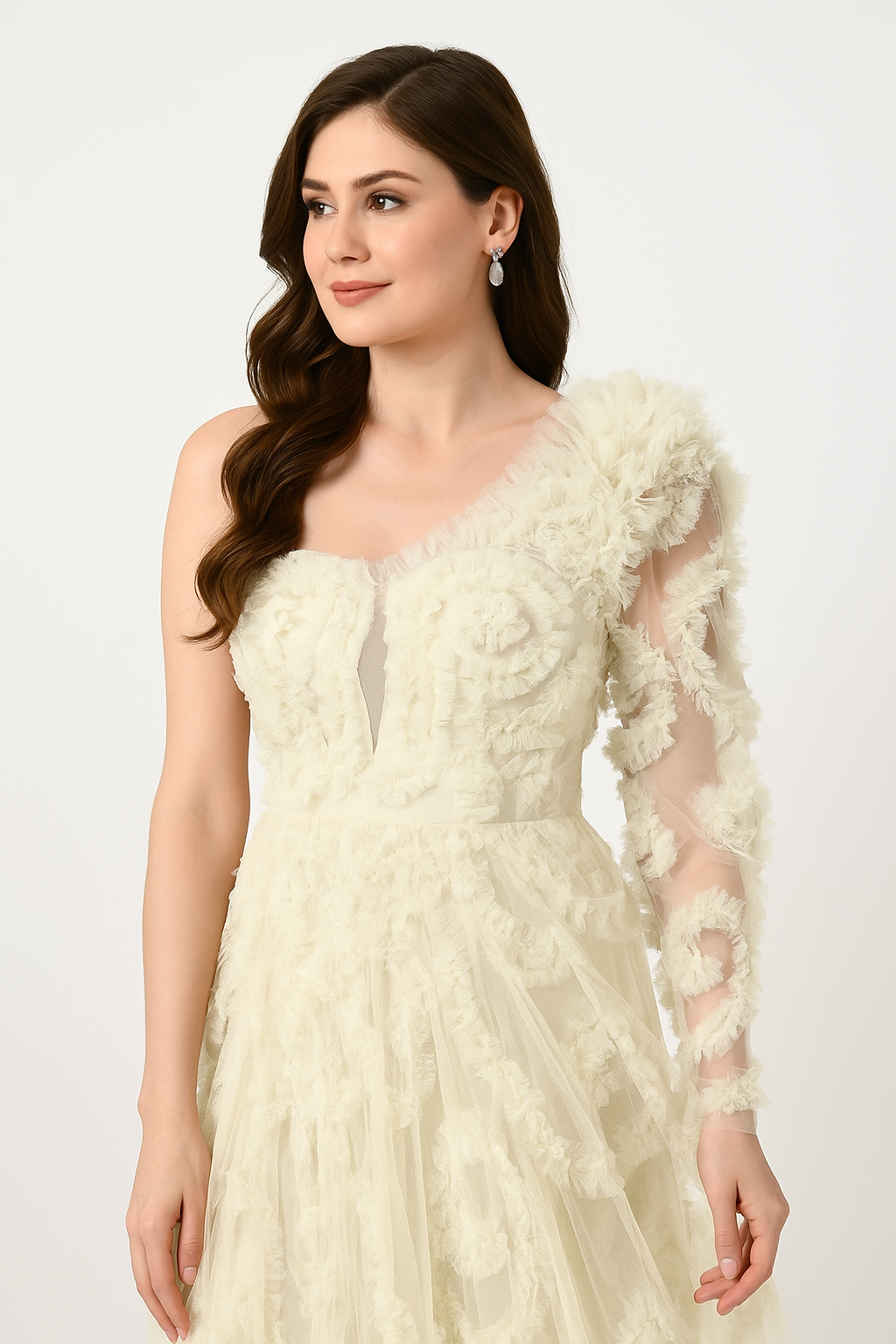 Vestido de alta costura CF19200132 de FG
