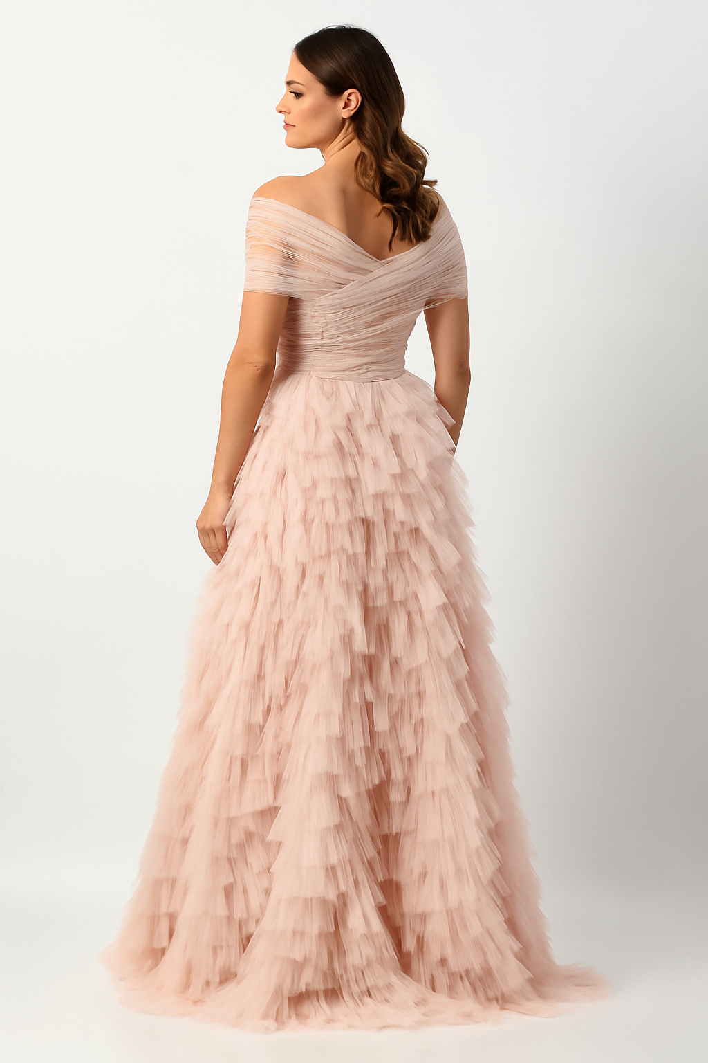 Chic Ball Gown with Voluminous Skirt CF22230390 Couture Fashion by FG