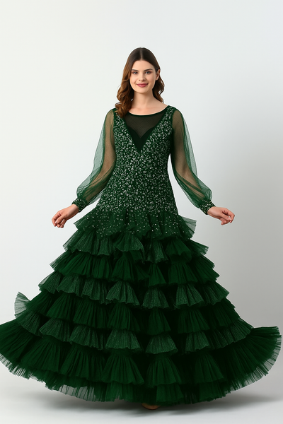 FG Couture Fashion CF22230391 – Statement Evening Dress