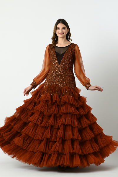 FG Couture Fashion CF22230391 – Statement Evening Dress