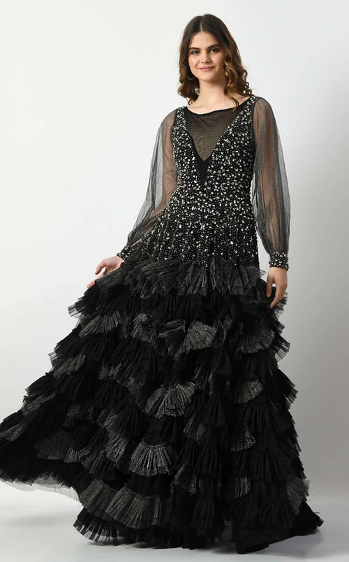 FG Couture Fashion CF22230391 – Vestido de noche llamativo