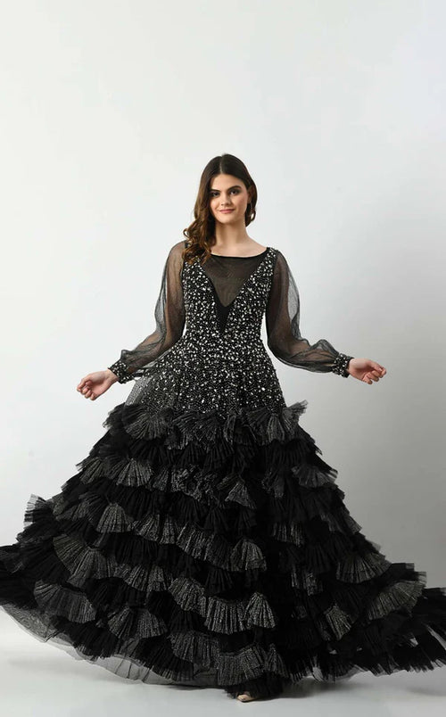 FG Couture Fashion CF22230391 – Vestido de noche llamativo