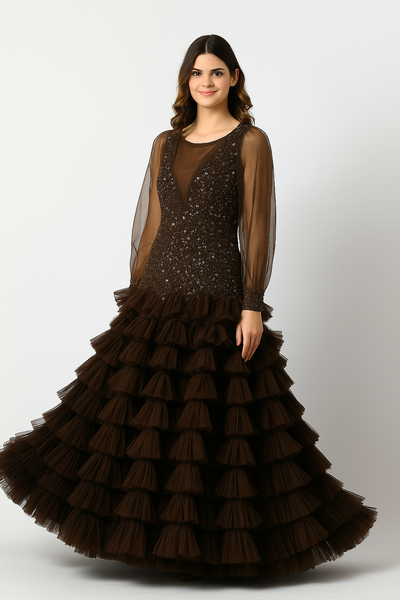 FG Couture Fashion CF22230391 – Statement Evening Dress