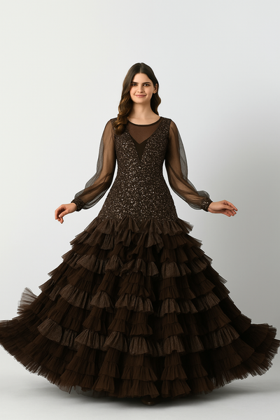 FG Couture Fashion CF22230391 – Statement Evening Dress