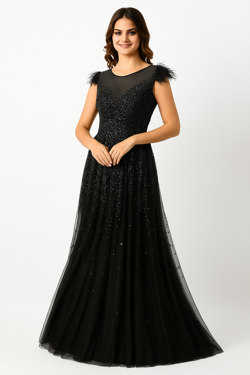 Moda de Alta Costura de FG – Estilo CF22230392 Elegante Vestido de Noche