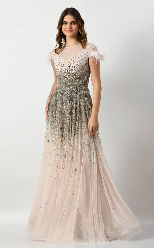 Moda de Alta Costura de FG – Estilo CF22230392 Elegante Vestido de Noche