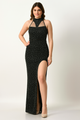 Vestido de oro rosa con cristales CF24250399 de FG
