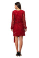 Couture Fashion Dress CF19201106 by FG - Eggplant / 2 - Dress