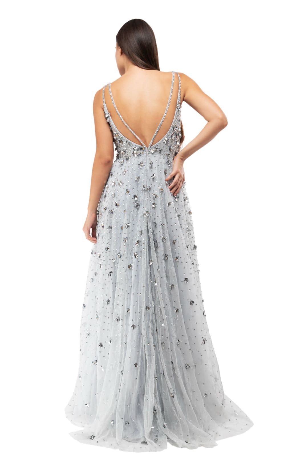 Couture Fashion Dress CF19201108 by FG - Black / 6 - Dress