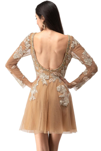 Couture Fashion Dress CF19201114 by FG - Apple-Red / 2 - Dress
