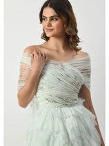 Chic Ball Gown with Voluminous Skirt CF22230390 by FG