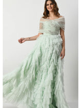 Chic Ball Gown with Voluminous Skirt CF22230390 by FG