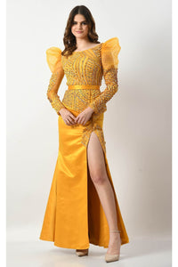 Couture Fashion by FG CF23240495 Canary