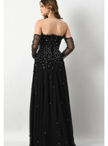 Chic Off-Shoulder A-Line Evening Dress CF23240997 by FG