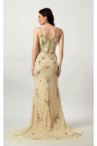 Couture Fashion Dress CF242503102 by FG - Apple Red / 4 - Dress