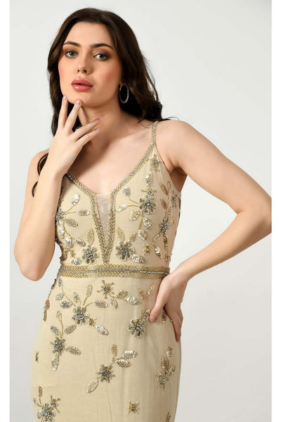 Couture Fashion Dress CF242503102 by FG - Apple Red / 6 - Dress