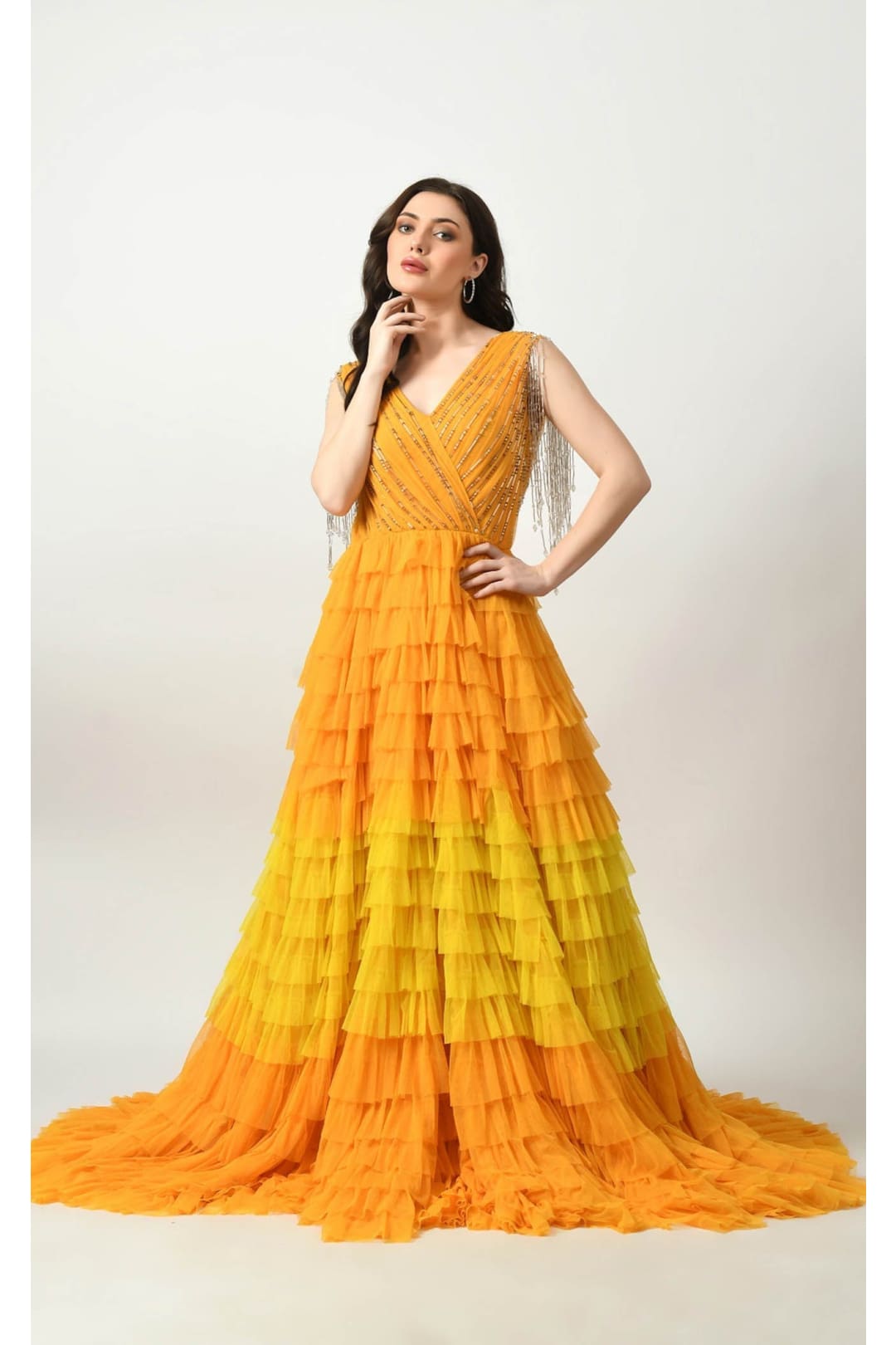 Couture Fashion by FG CF242503103 Yellow