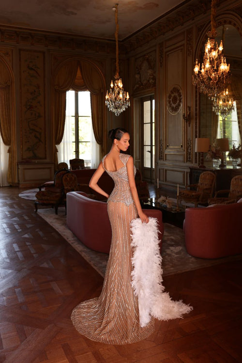 Chic and Holland Nude Dress