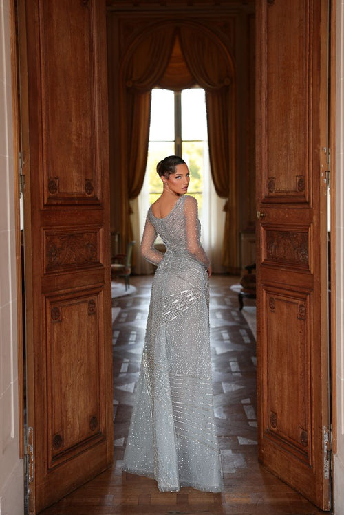 Chic and Holland METALLIC BLUE Dress
