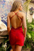 LA Merchandise LAATM1013S Open Back Party Dress