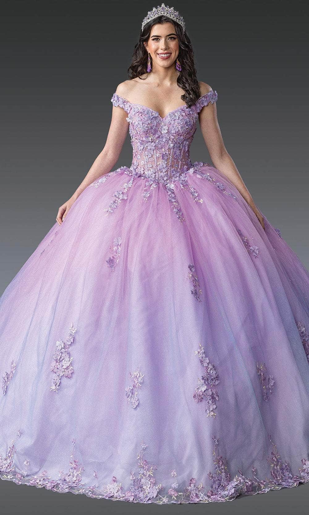 Dancing Queen 1906 - Sweetheart Neckline Floral Ballgown Ball Gowns