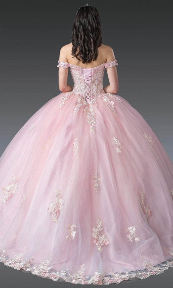 Dancing Queen 1906 - Sweetheart Neckline Floral Ballgown Ball Gowns
