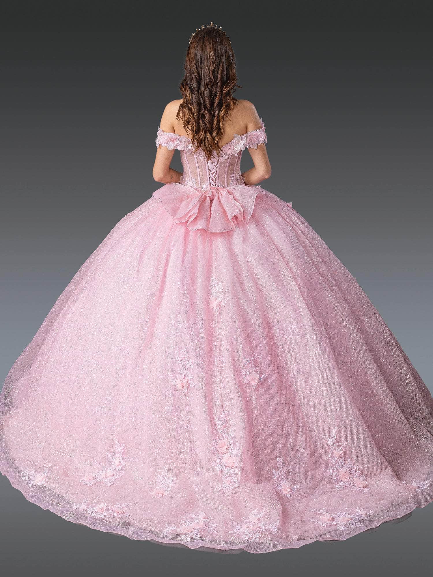Dancing Queen 1933 - Glitter Tulle Floral Ballgown Ball Gowns