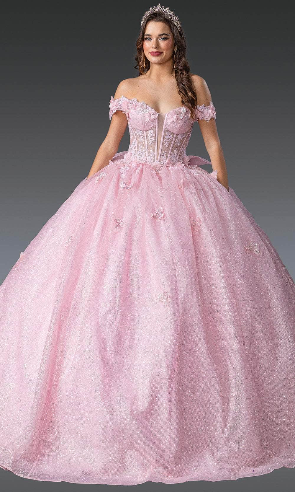 Dancing Queen 1933 - Glitter Tulle Floral Ballgown Ball Gowns