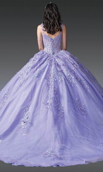 Dancing Queen 1948 – Sweetheart Floral Strap Embroidered Ballgown