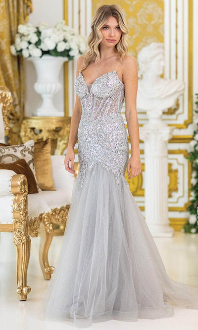 Dancing Queen 4468 – Glamorous Sequin Mermaid Evening Gown