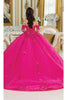 Dancing Queen DQ-1987 Beautiful Pink Quinceañera Dress for a Fairytale - Dress