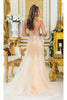 Dancing Queen DQ-4488 Elegant Long Prom Dress for a Timeless Look - Champagne / XS - Dress