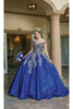 Dancing Queen Dresses DQ-1636 Quinceañera Gown for a Royal Celebration - Blue / XS - Dress