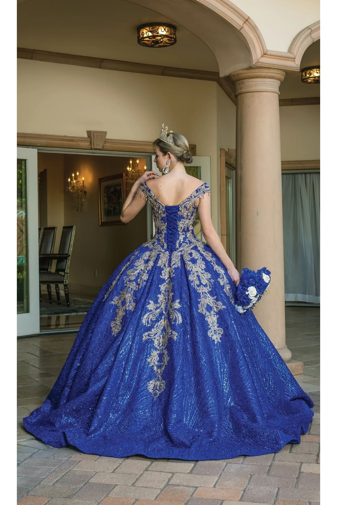 Dancing Queen Dresses DQ-1636 Quinceañera Gown for a Royal Celebration - Dress