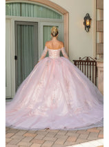 Dancing Queen Dresses DQ-1674 Blush Pink Quinceañera Dress