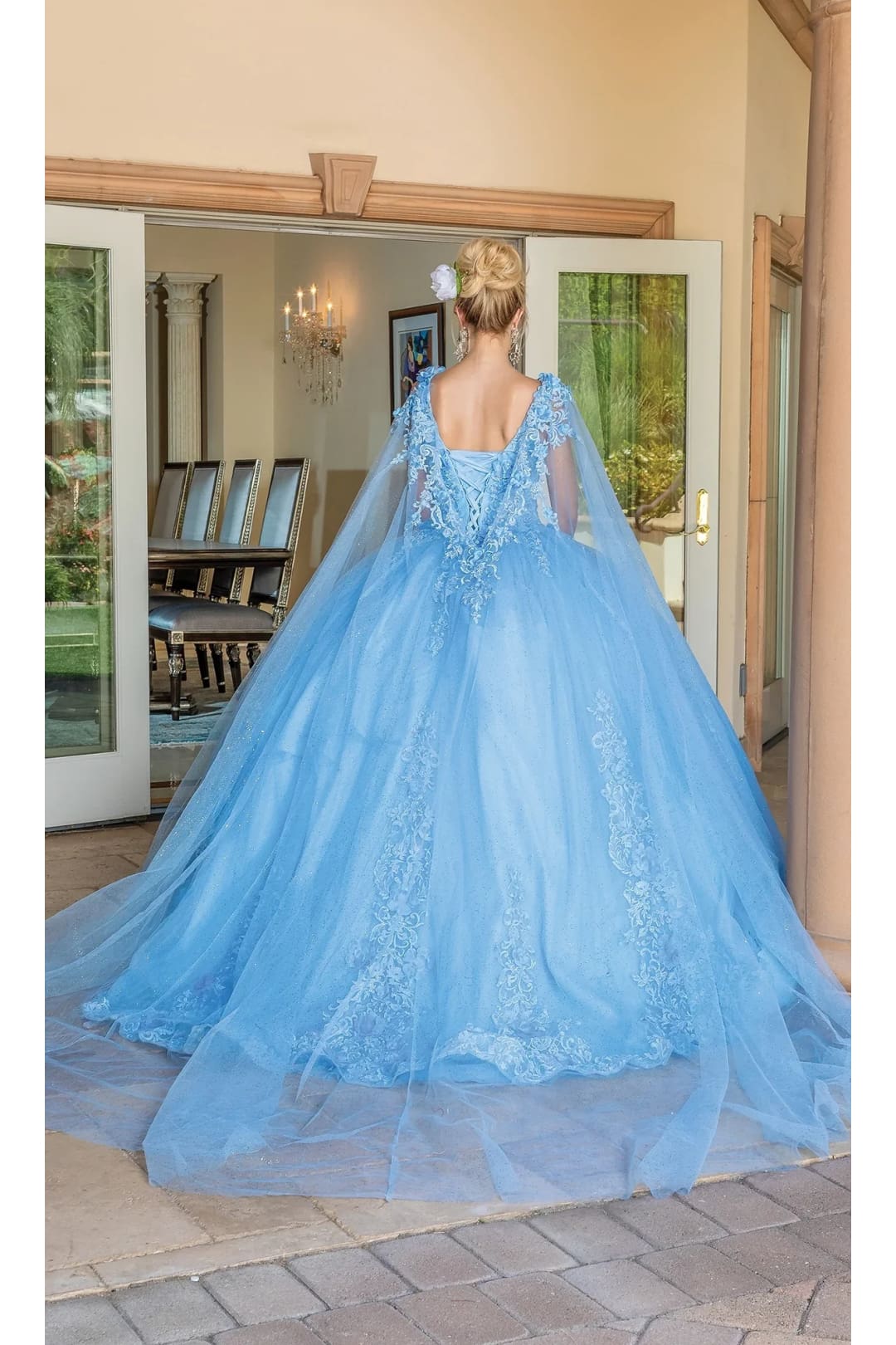 Dancing Queen Dresses DQ-1678 Quinceañera Ball Gown with Sparkling - Dress