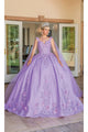 Dancing Queen Dresses DQ-1716 Quinceañera for Unforgettable Glamour - Lilac / XS - Dress