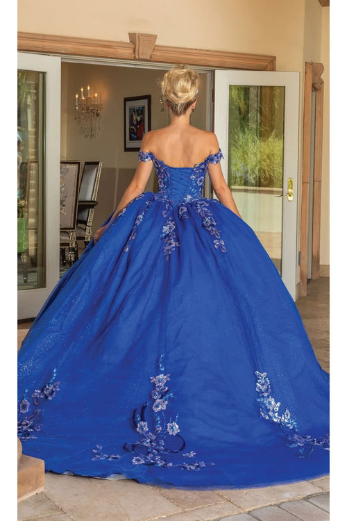 Dancing Queen Dresses DQ-1737 Quinceañera Regal Choice for the Big Day - Royal Blue / XS - Dress