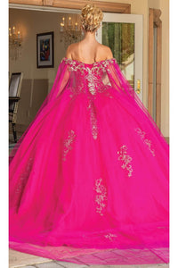 Dancing Queen Dresses DQ-1740 Quinceañera with Crystal-Embellished